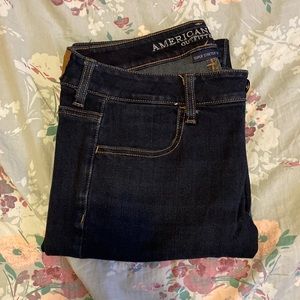 Super Stretch AE Hi-Rise Denim Jeggings/Jeans